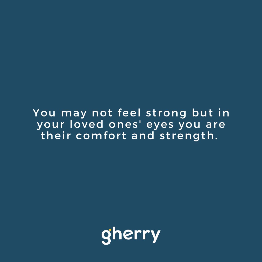 You mean everything to your loved one. Even if they can't express it or if they find it hard to show their feelings, they're thankful for having you in their life. They're grateful to life for giving them the opportunity of having YOU as their caregiver 💙

#caregiverburnout
