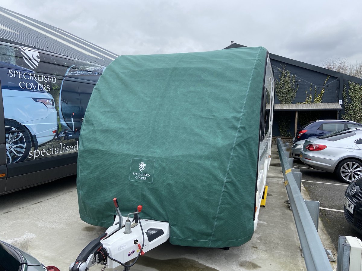 TailoredCovers's tweet photo. We have restarted work on our tailored roof cover and today we fitted our first prototype. This has given us a few ideas on how to work the cover better and how to secure it fully but for out first attempt from a 3D model we are thrilled. #roofcover #tailoredcover #caravanlife https://t.co/l8jh7Yu5eY