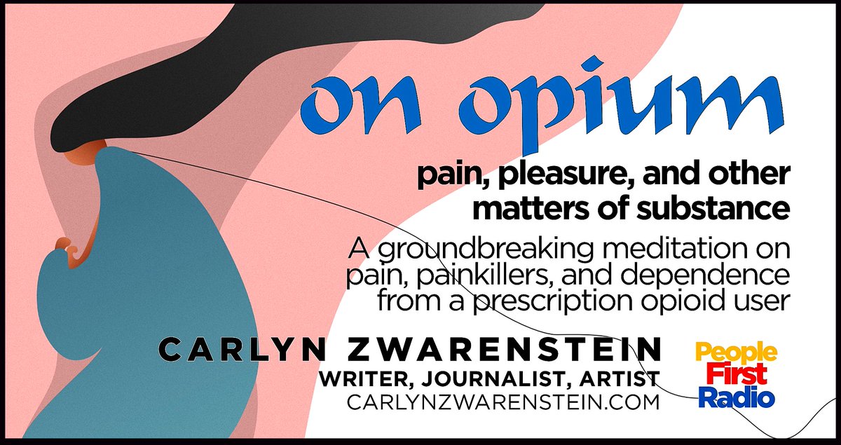peoplefirstrad's tweet photo. listen | https://t.co/Y2x3pf8YWF | #author #harm reduction #pain #medication #drugs #healthcare #medicine #opioid #overdose #peoplefirstradio #substance #substanceuse #pharmaceutical @CarlynZwaren https://t.co/wOj0z8NQ09