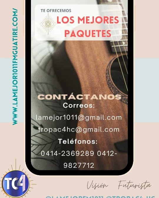 Karla Beomon TC4 (@karlabeomon_tc4) on Twitter photo Publica en nuestra multiplataforma en redes sociales
#somostc4
@<a href="/lamejorfm1011/">La Mejor FM 101.1</a> @jovanyquinterotc4 @tropac4_hc Publica en nuestra multiplataforma en redes sociales
#somostc4
@<a href="/lamejorfm1011/">La Mejor FM 101.1</a> @jovanyquinterotc4 @tropac4_hc