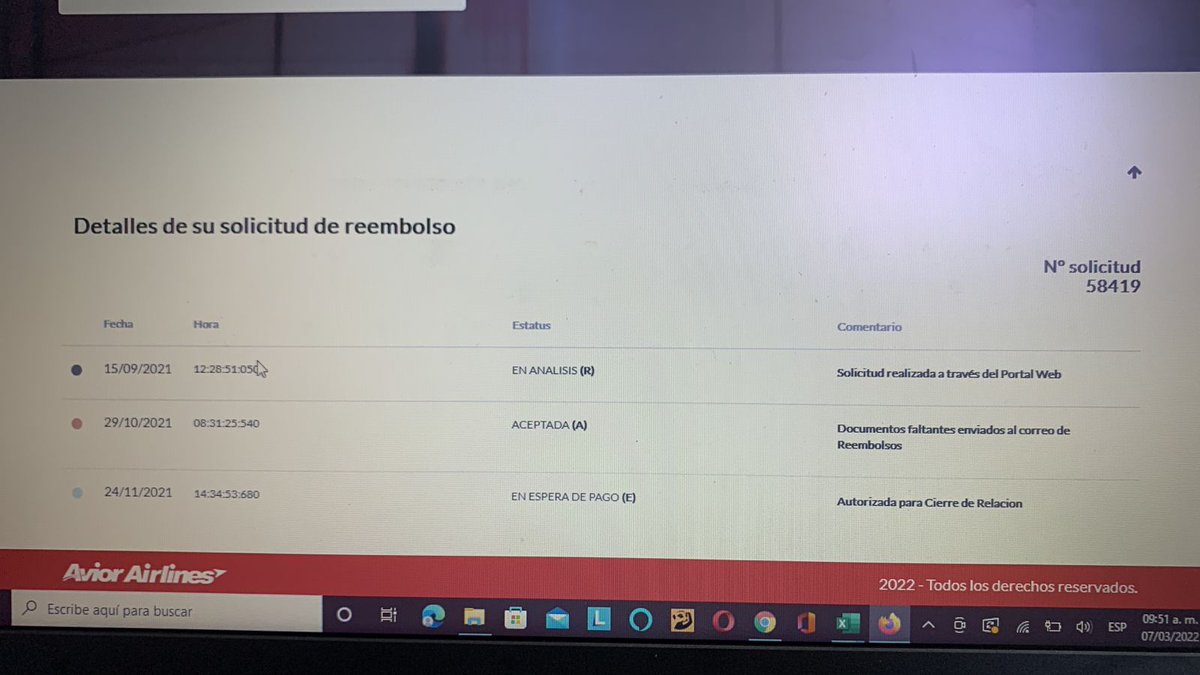jhoanadoss's tweet photo. Al ver el caso de mi familiar con más d 8 meses con los estafadores de @aviorairlines @Avior_OPS veo que no ha cambiado el status reconocen que deben devolver el dinero pero no lo hacen.Cuando dejarán de hacer negocio con dinero de otro @GregoriaMachin @rivasmoraima https://t.co/YbB9rU2gxs