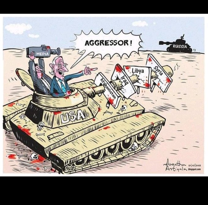 La hipocresía del país más nocivo de la tierra
#rusia
#ukraina
