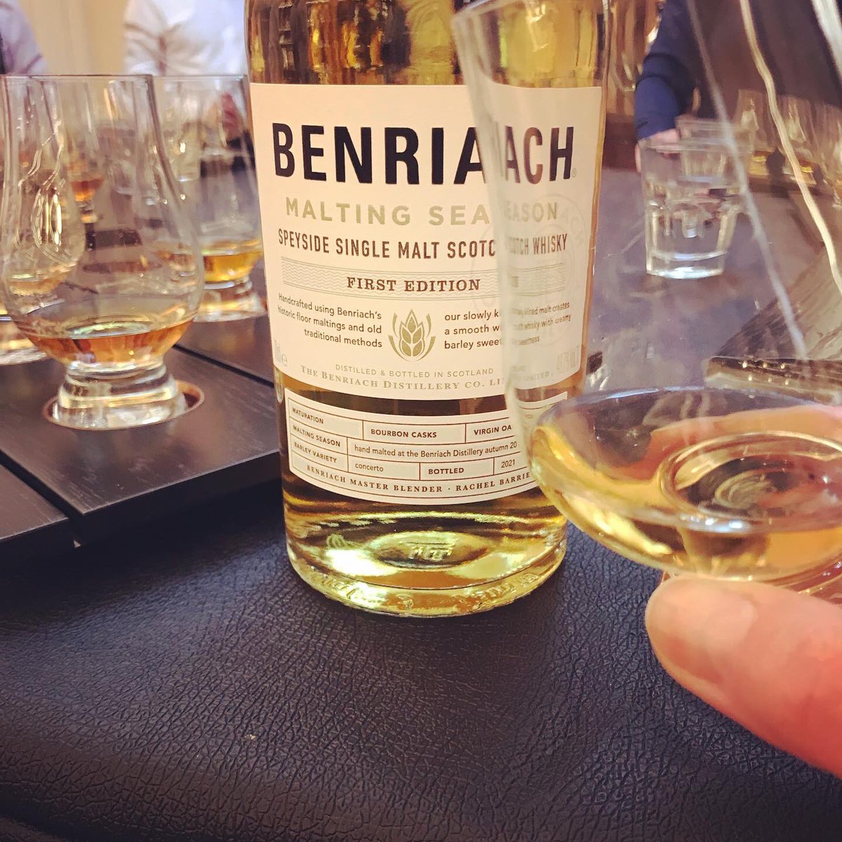 It’s the @CerealDay Let’s celebrate 🎉 #maltingseason #malting #distilling #whisky #benriach #scotch #singlemalt