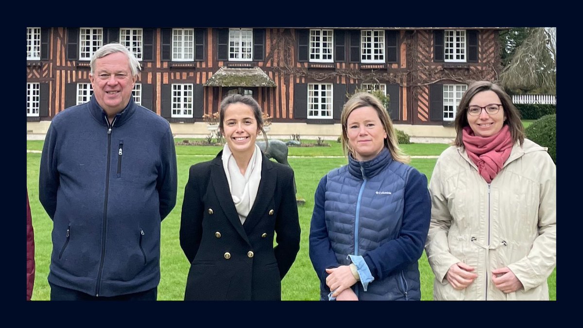 racingtorelate's tweet photo. THOROUGHBRED ASSISTED Team met in Deauville last week to talk about the development of the platform and the communication to be put in place to promote the post-racing thoroughbreds for equine assisted therapy.

Meet our team on our website!
https://t.co/h7GHqPGAxJ https://t.co/hKOz98Mywo