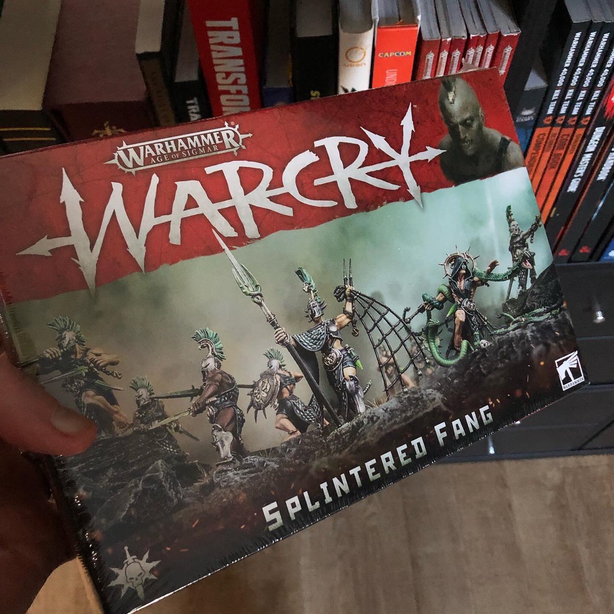 forgeofsolus's tweet photo. Todays #hobbystreak is my 42nd Birthday so having a look at the awesome #warcry dashes I got and the only other #warhammer I got one of the 3 warbands not in my collection! Just the #cypherlords and #spiretyrants to collect! Going to do some building now. https://t.co/fnJk80ECWQ