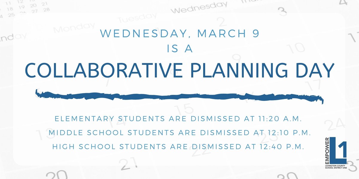 Lexington County School District One tweet media