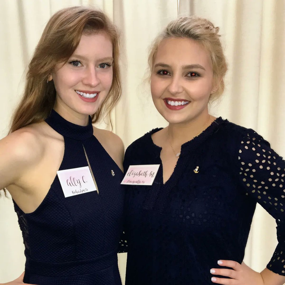 It's International Badge Day (3/7/22)!!! Here are our Greek Life Advisors wearing their badges! Join us in celebrating by wearing the badge of your organization then tag us!! #TWUGreeks #BadgeDay22