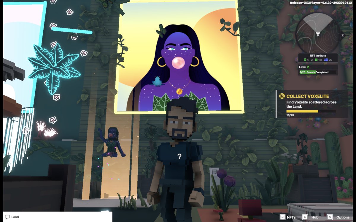 hacaro's tweet photo. @TheSandboxGame @worldofwomennft I just participated in the daily #SandboxAlphaS2Contest for a chance to earn up to 1,000 $SAND! Day 3 - Selfie with WorldofWomen. Check out my screenshot below! 👇 #SandboxAlphaS2 https://t.co/KauaIXzkzT