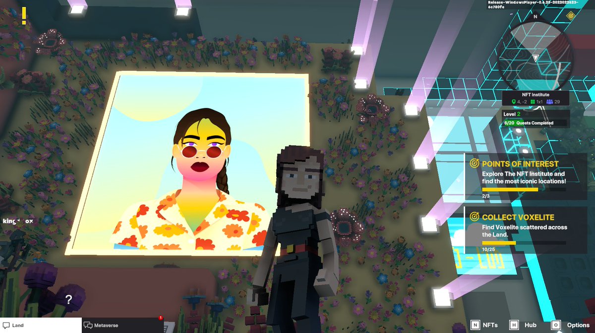 cryptocanonft's tweet photo. @TheSandboxGame @worldofwomennft I just participated in the daily #SandboxAlphaS2Contest for a chance to earn up to 1,000 $SAND! Day 3 - Selfie with WorldofWomen. Check out my screenshot below! 👇 #SandboxAlphaS2 https://t.co/Or1FDagd5t
