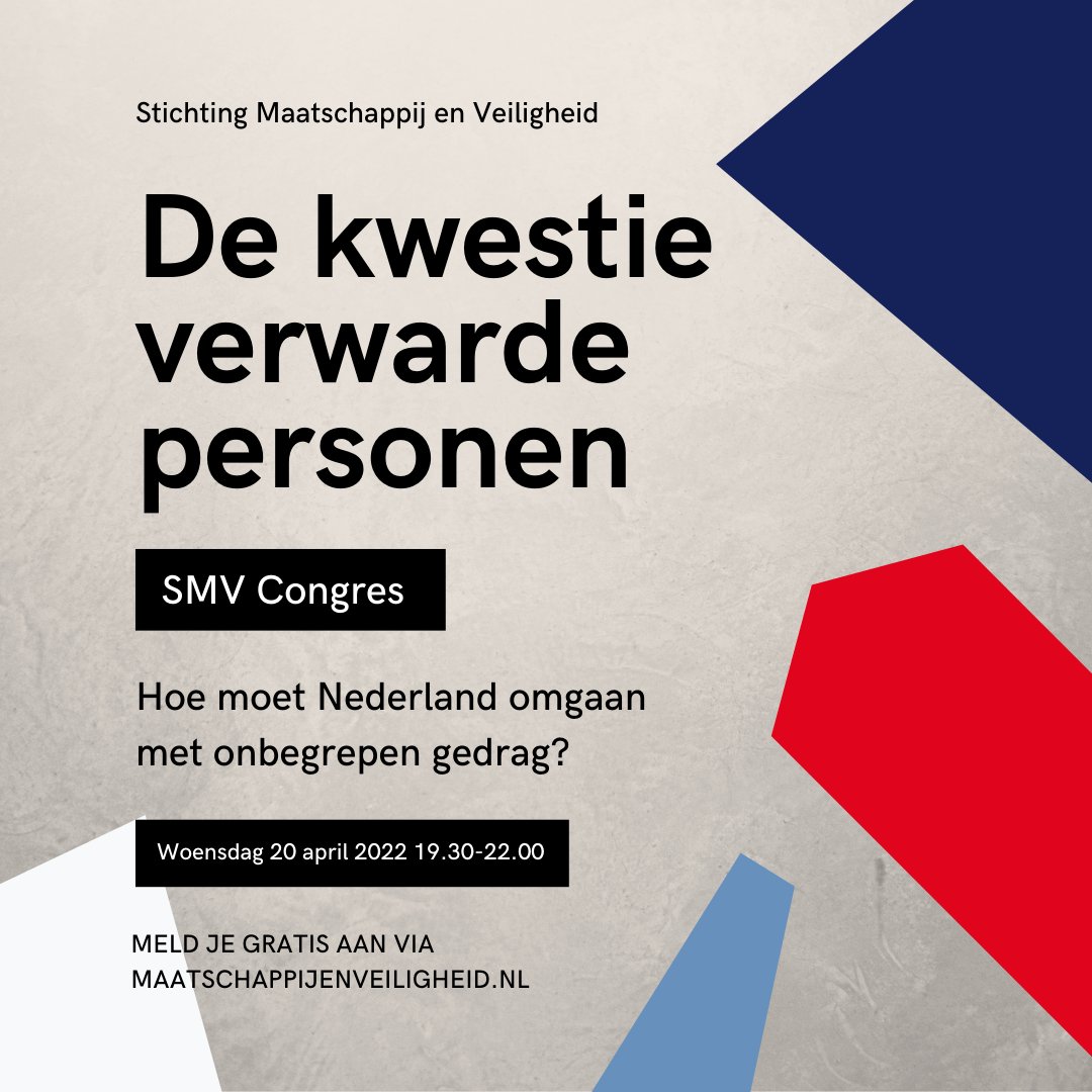SMVsamen's tweet photo. Hoe moet de Nederlandse samenleving omgaan met onbegrepen gedrag?

Op woensdag 20 april wordt tijdens het SMV-congres stilgestaan bij de uitdagingen die Nederland kent omtrent onbegrepen gedrag.

Wil je bij het congres aanwezig zijn? Aanmelden kan via https://t.co/xltVQ0rFHH https://t.co/msl2qJNDoX