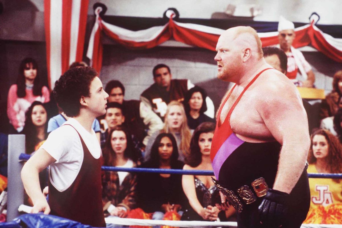 RossMadden17's tweet photo. Shout Out to @itsvadertime 

The @WWE gets it right, adding him to the Hall of Fame.

His appearances as “Big Van Vader” on Boy Meets World 🌎 were great. 

The thought alone of him being in Shawn Hunter’s Dad mobile home was too perfect. Outstanding Stuff! https://t.co/TVTQhpfsdD