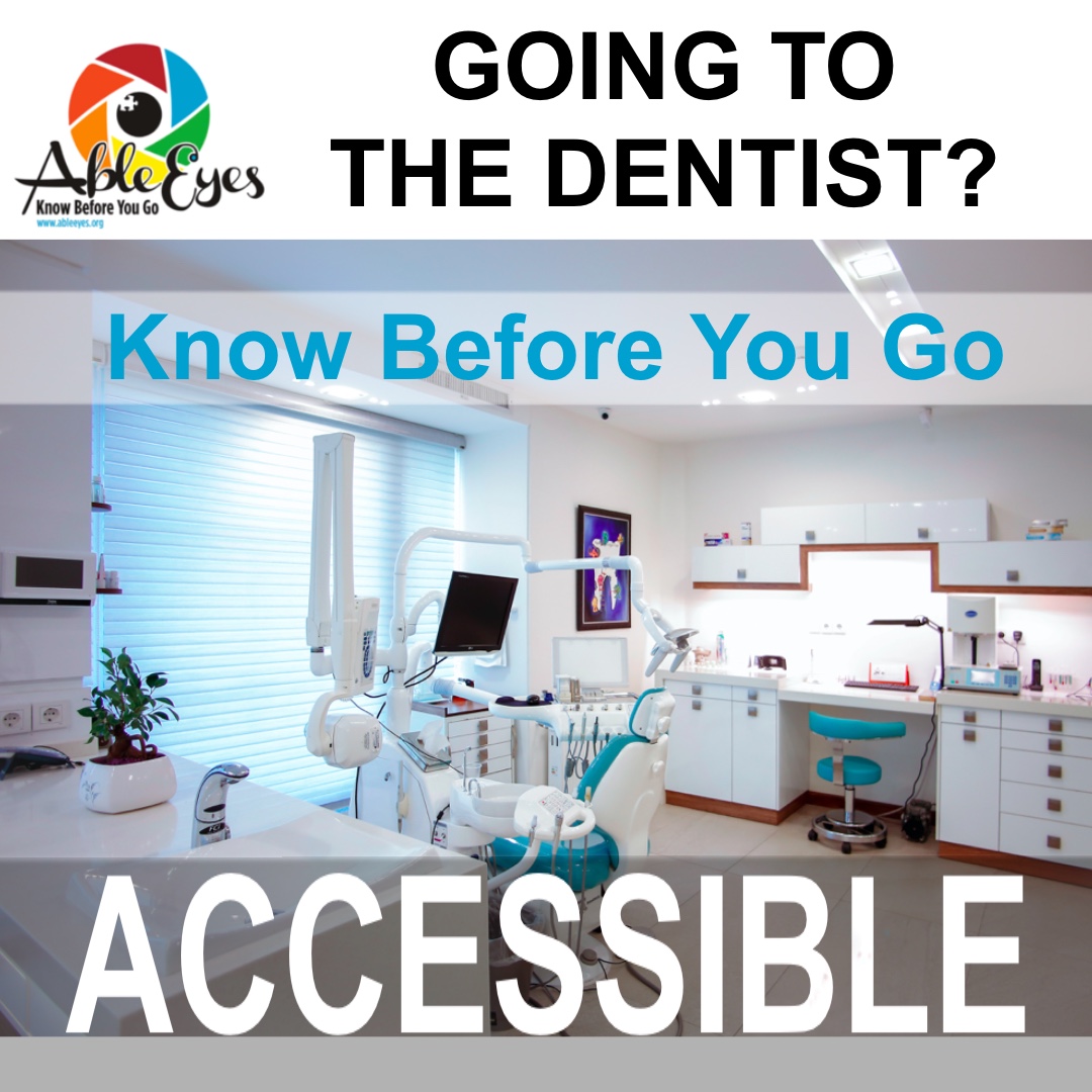 GoAbleVu's tweet photo. Who gets nervous before going to the dentist? Check out our participating denstist on https://t.co/1yaK2s6hf6. #AbleEyesAccessible #AbleEyes #Accessibility #AccessibilityForAll #KnowBeforeYouGo #VirtualTours #VirtualToursHelpAll #Autism #AutismAwareness #Anxiety https://t.co/MW6BzT4gWN