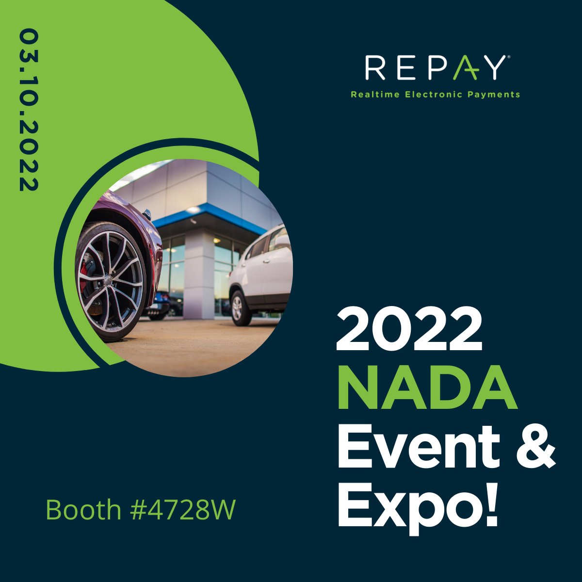 Attending the #NADASHOW this year? REPAY is partnering with <a href="/CloudXDPO/">CloudX</a> to giveaway a $400 Away gift card and Away Mini bag! 

Stop by booth# 4728W to find out how to enter.
