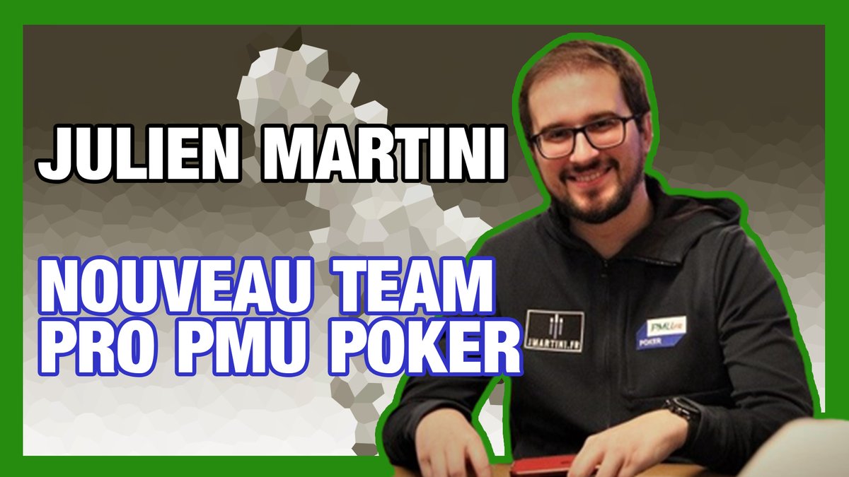 LIEN : youtu.be/4zTM-_LzEJI
Triple champion du monde <a href="/WSOP/">WSOP - World Series of Poker</a>  , il est le nouveau visage de <a href="/PMU_Poker/">PMU Poker 🔞</a> 🔥 Je reçois <a href="/JulienJRMARTINI/">Julien MARTINI</a>  pour parler de sa vie de team pro, les joies, les attentes et ses multiples victoires ! #poker #twitch #wsop