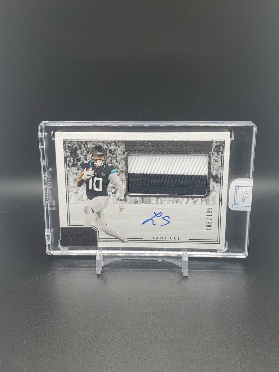 JudgeFemUp's tweet photo. Day 12: Laviska Shenault Jr.
Panini One RPA
@Viska2live
#PCShowcase
#ICollect https://t.co/i19Tia3Wvx