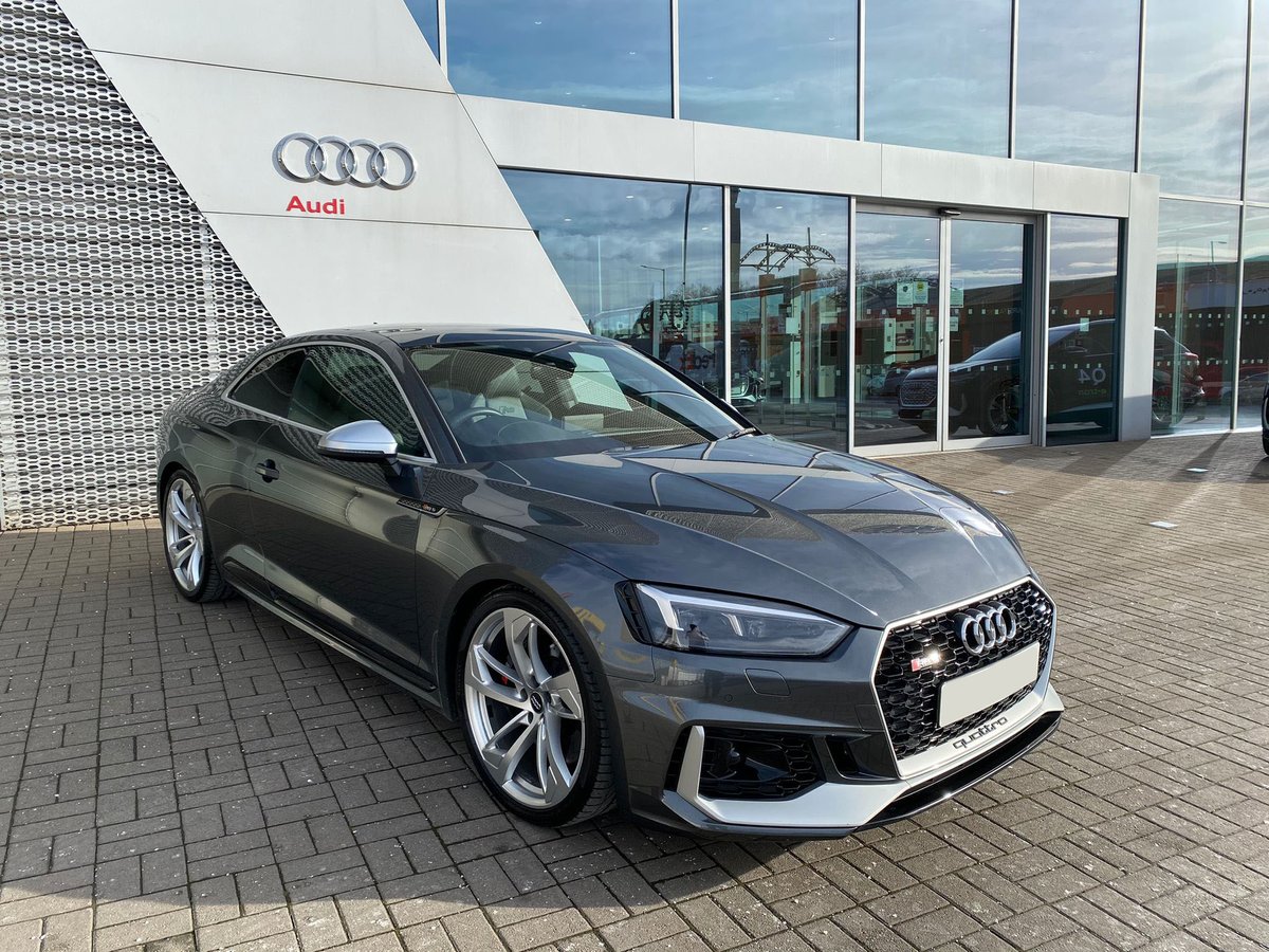 NI_Audi's tweet photo. Speedy delivery! #audirs5 #rs5coupe #quattro #audisport #audperformance #daytonagrey #vorsprungdurchtechnik https://t.co/msML0JQPV9