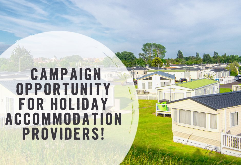 Do you own or work at a B&amp;B, hotel, holiday cottage, campsite or holiday park in Somerset?🏕️
 
Complete our short survey and help develop our new campaign which aims to make visitors aware of how they can help protect our coasts during their stay: bit.ly/3L5WRuo