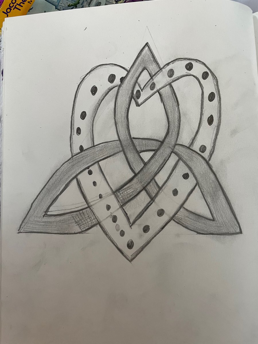 DoubleNegDR's tweet photo. after your inspiring masterclass @jimfitzpatrick the children of KPS year 4 have been busy designing their own Celtic knots, they’d love your take on their work https://t.co/f0UGuRUA9q