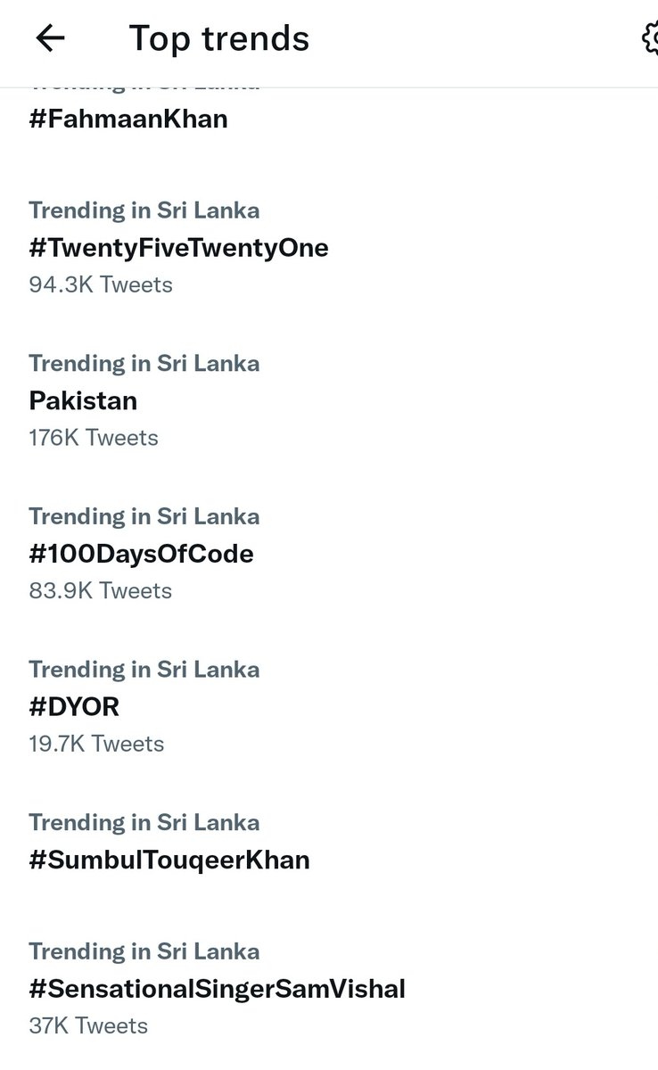 unakennapa007's tweet photo. Trending in srilanka 💥
#SensationalSingerSamVishal https://t.co/7YxZrO0wbP