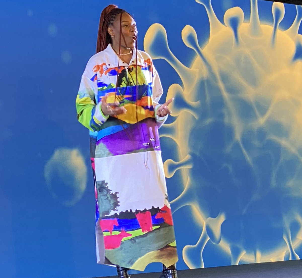 CharlotteHWatts's tweet photo. Excited to be at launch of Global Pandemic Preparedness Summit. Chileya Mwampulo has delivered inspiring scene setter on the history of pandemics #cepi #pandemicsummit https://t.co/t2Bc2RcERx