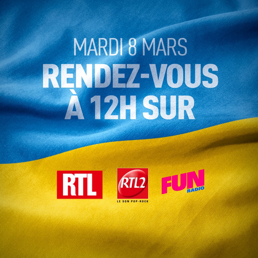 funradio_fr's tweet photo. 🎙🇺🇦🎶☮ Mardi 8 mars, rendez-vous à 12h sur Fun Radio. 
#GivePeaceAChance #JohnLennon https://t.co/nj3156VJeK