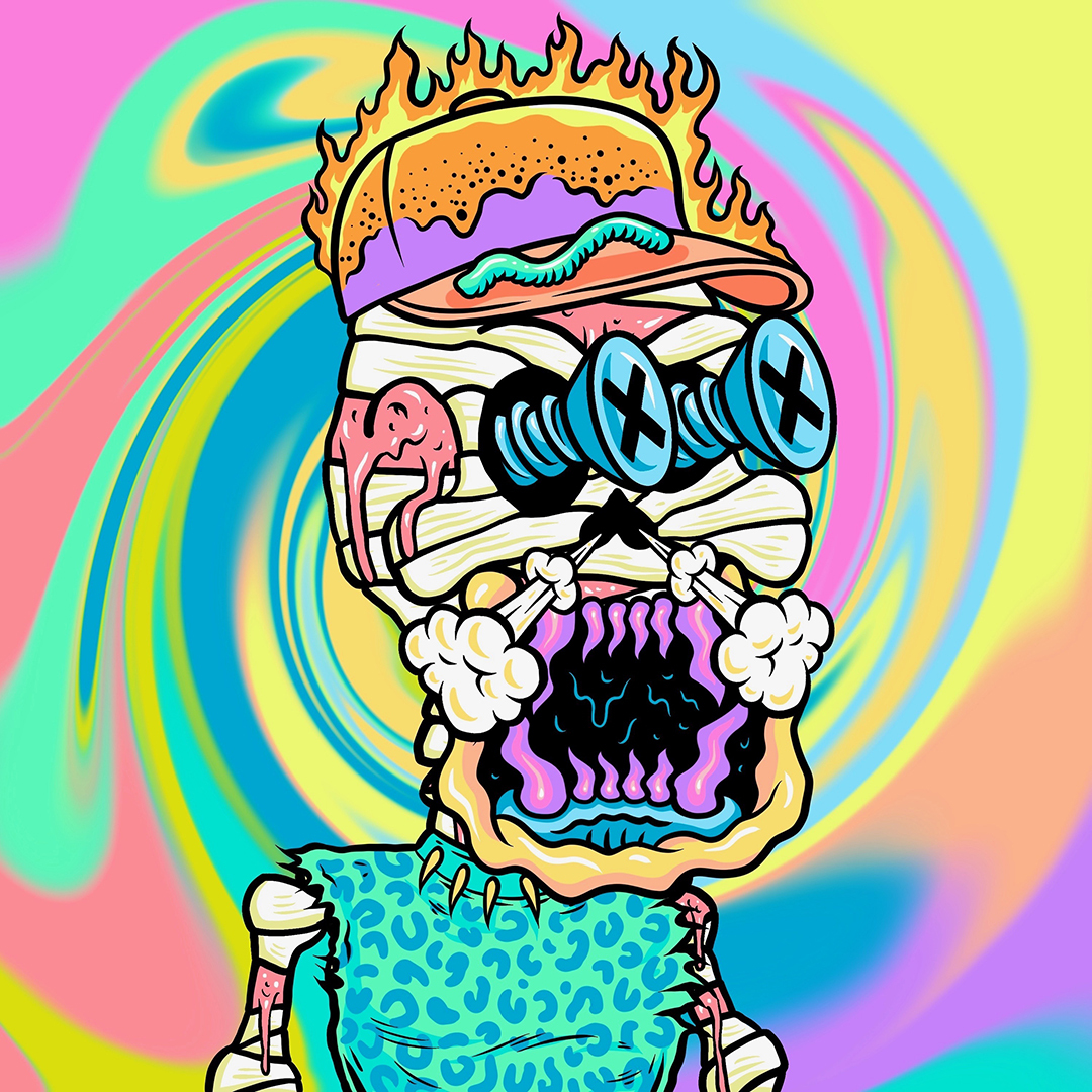 Check out today’s SNEAK PEEK from our #ToxicSkulls Club #NFTCollection ! What do you SKULLS think? 

To win a WL spot:

RT, Follow <a href="/ToxicSkullsClub/">Toxic Skulls Club</a>, tag friends (1 Tag = 1 entry) &amp; join our Discord: discord.gg/toxic-skulls-c…

-

#nfts #nft #NFTcommunitiy #nftcollector