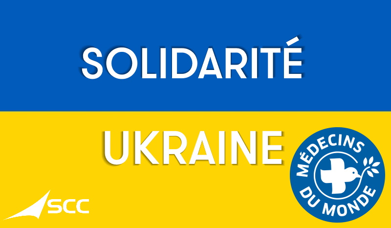 [#Ukraine 🇺🇦 – #Mécénat 💙]
Dans le cadre de sa convention de mécénat, SCC France se mobilise en faveur de l’association Médecins du Monde pour : 
🔹ses actions sur le terrain auprès de la population civile,
🔹l'accès aux soins de santé et le soutien psychologique.

<a href="/MdM_France/">Médecins du Monde</a>