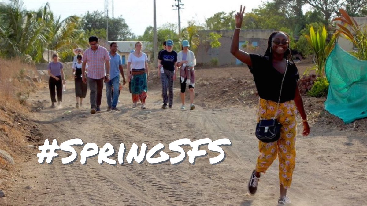 georgetownsfs's tweet photo. Hey, SFS students! 👋 Are you traveling abroad for spring break? Maybe you're conducting research for an assignment or doing service work in your community? Whatever you're up to this spring break, we want to hear about it! Tag us and use #SpringSFS to share your experiences. https://t.co/zs1gQHyXZe