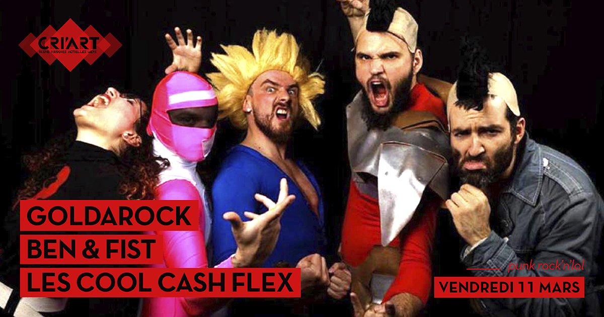 Ce week-end ce sera rock'n'lol !!! 😎
🎸 Ben &amp; Fist / Goldarock / Les Cool Cash Flex
📆 vendredi 11 mars ⏰ 21h 🎫 gratuit
 ℹ imaj32.fr/agenda.php?id=…