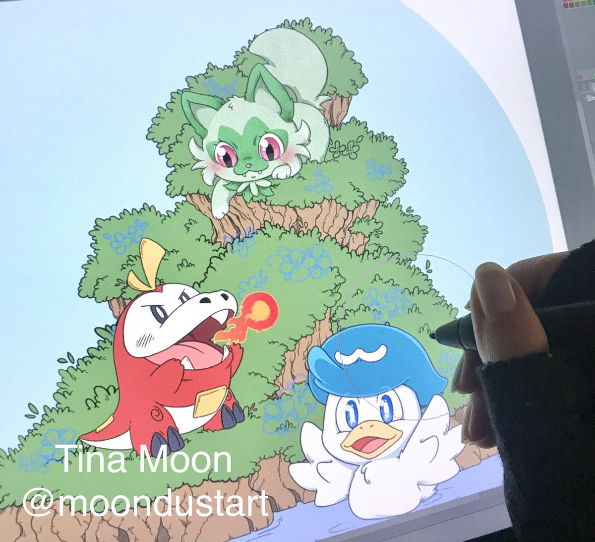 Tina Moon | VGEN Artist · Streamer · Tattoo tweet media