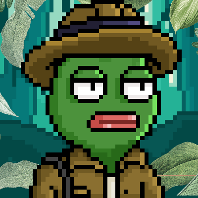 E4H5AA68DD's tweet photo. Welcome to the JUNGLE!🌱  The EXPLORER FROG🐸 🗺️  is on a new mission! Will he find new frog species? Lets see, maybe tomorrow?!🔥 RIBBIT RIBBIT

#idgafrog #PolygonNetwork #MATIC https://t.co/3cw7bRsMoU