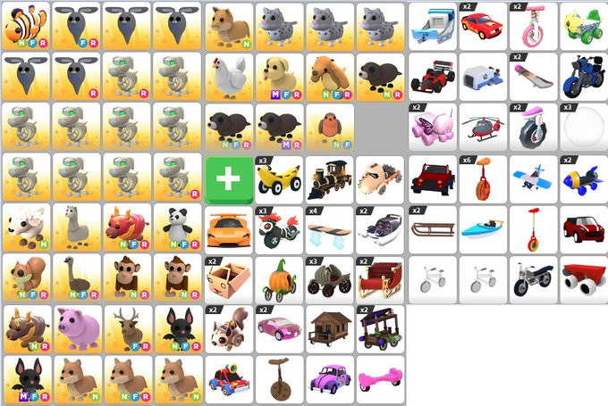 trading adopt me pets for (huge pets in psx and robux only!) some of the pets are good age:)
#PetSimulatorX #petsimx #adoptme #adoptmetrade #adoptmetrading #adoptmetrades #adoptmeoffer #Adoptmetrades #mm2trades #mm2offers #mm2 #mm2tradings #mm2offer