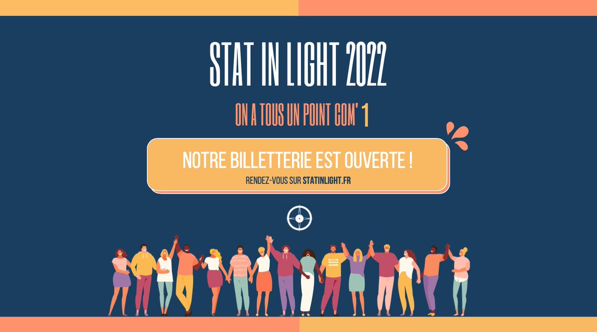 STAT IN LIGHT 2022 approche…⏳
Et notre ✨billetterie✨ est ouverte ! 🥳
Venez y découvrir le programme de STAT IN LIGHT 2022. 
Alors n’hésitez plus, cliquez sur le lien et prenez vos places ! 👉 statinlight.fr
#statinlight #communication #marketing #evenementiel