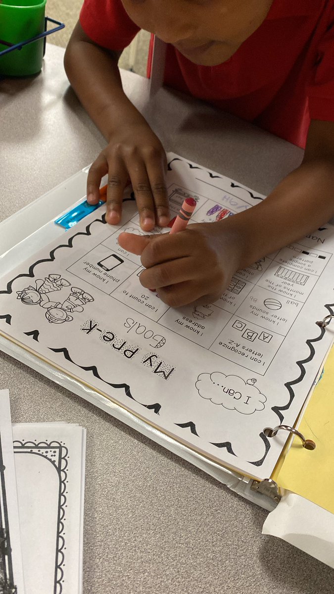 RaveMiss's tweet image. Tracking our goals in our Leadership Notebooks at the beginning of small group time. Starting off Monday with growth and celebrations!! 🥳@Alexander_AISD @TheLeaderinMe