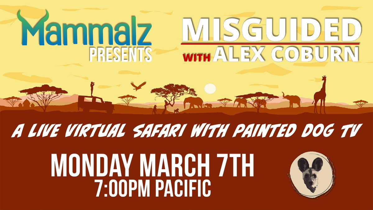mammalzpbc's tweet photo. There will be 10 #whitelist spots for The Naturalists, our avatar NFT project, as well as 10 virtual safari seats up for grabs to those who attend our live safari tonight! 

At 7pm Pacific, head on over to https://t.co/K6EGfA2qVU and keep your eyes peeled for giveaways 👀🐘🦒 https://t.co/2Z3HYrjXLB