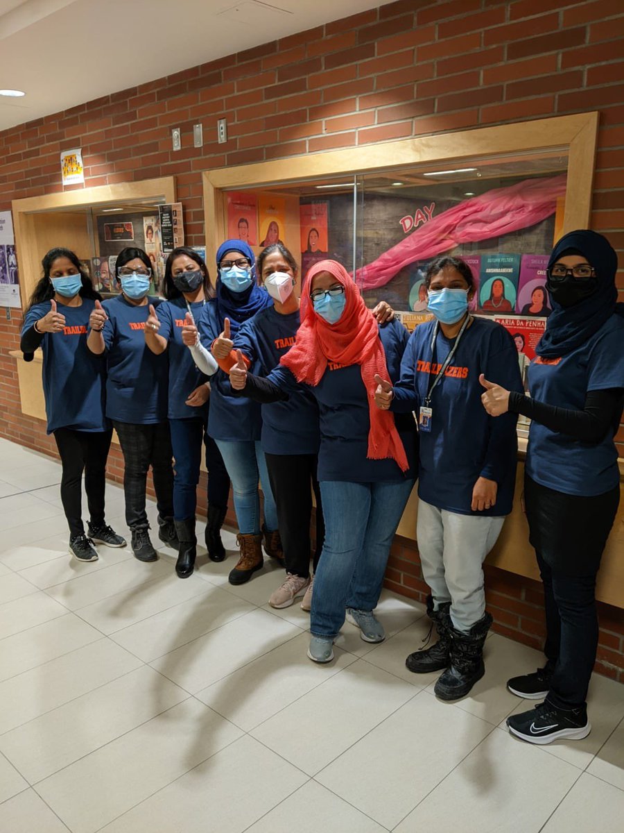 TribuneDrive's tweet image. Our #Trailblazing Lunch Room Supervisor team!   BEST 👏 TEAM 👏 EVER!!  We couldn’t do it without you.  @PeelSchools @TribuneDrive