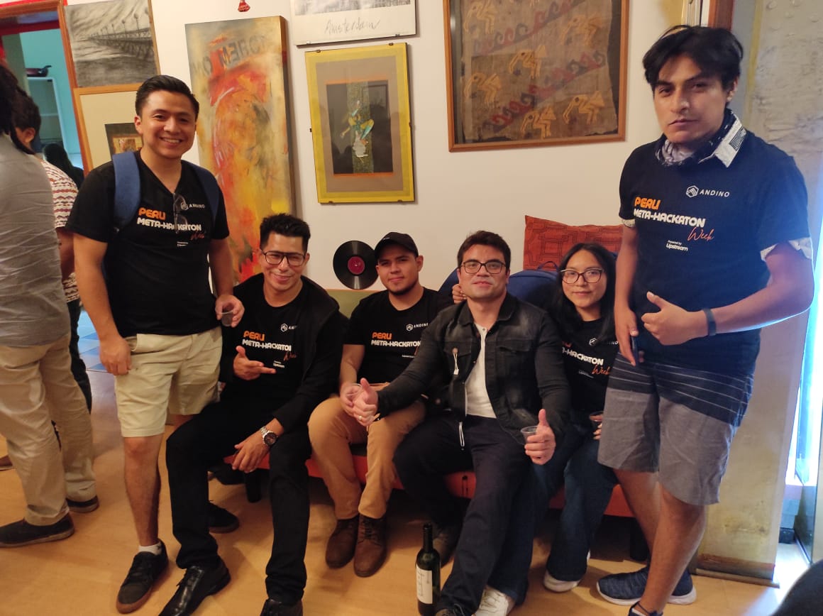 comunicacripto's tweet photo. Ha sido un honor participar y lograr el primer lugar en la #MetaHackaton, organizado por @andinodao.✨
Estamos muy agradecidos con todos, ha sido una tremenda jornada de trabajo y educación #web3, #crypto y #NFT para explorar e impulsar nuestras habilidades para el #metaverso. https://t.co/YxEx0I0ZGf