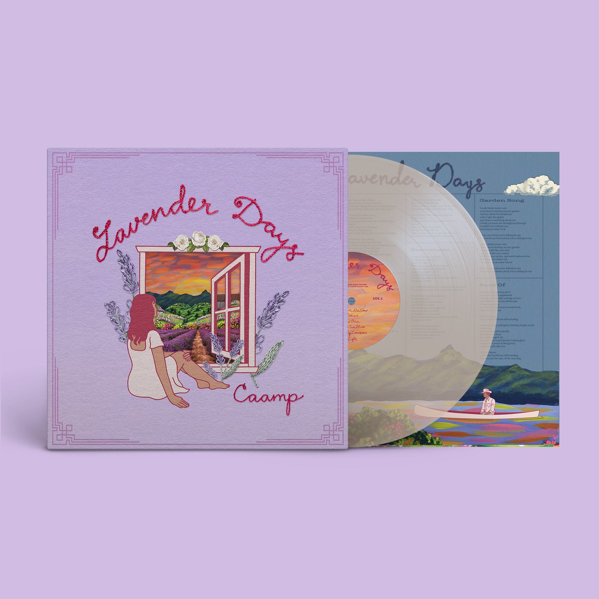 Caamp's tweet photo. We’re reeling to announce our new album,💜Lavender Days 💜 will be out on out June 24! The first single off the album 🧡“Believe”🧡comes out Friday (you can pre-save both now, link below). We cannot wait to share this world with you.

Love,
Caamp
https://t.co/1duq5QXQut https://t.co/NvOrtqtJrS