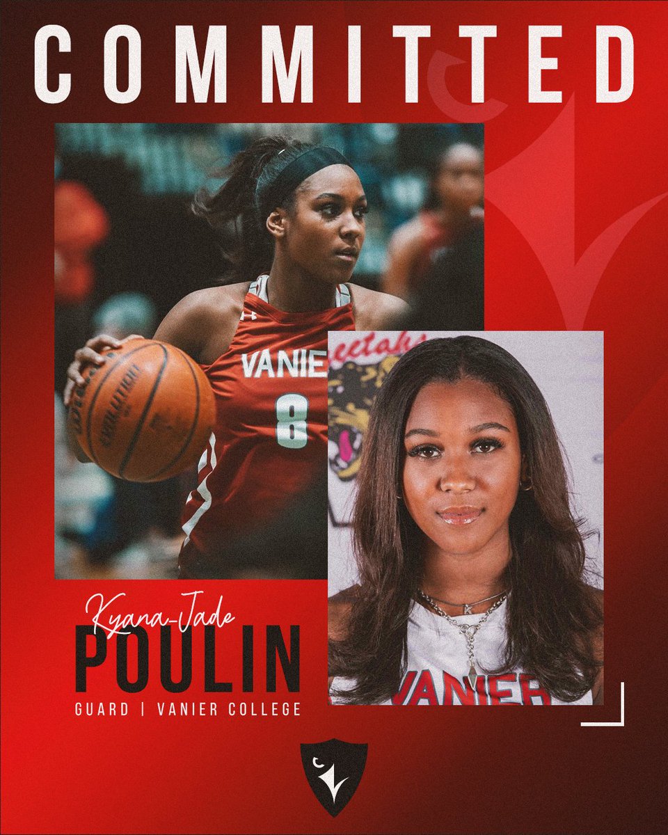 CURavensBBall's tweet photo. The Ravens are proud to announce the commitment of Vanier College guard Kyana-Jade Poulin 🏀

The two-time RSEQ All-Star from Saint-Bruno, QC currently leads the collégial RSEQ league in assists and is among the top scoring &amp; rebounding leaders.

📰 | https://t.co/rYrza8NRrv https://t.co/Rg4CwqBA6X