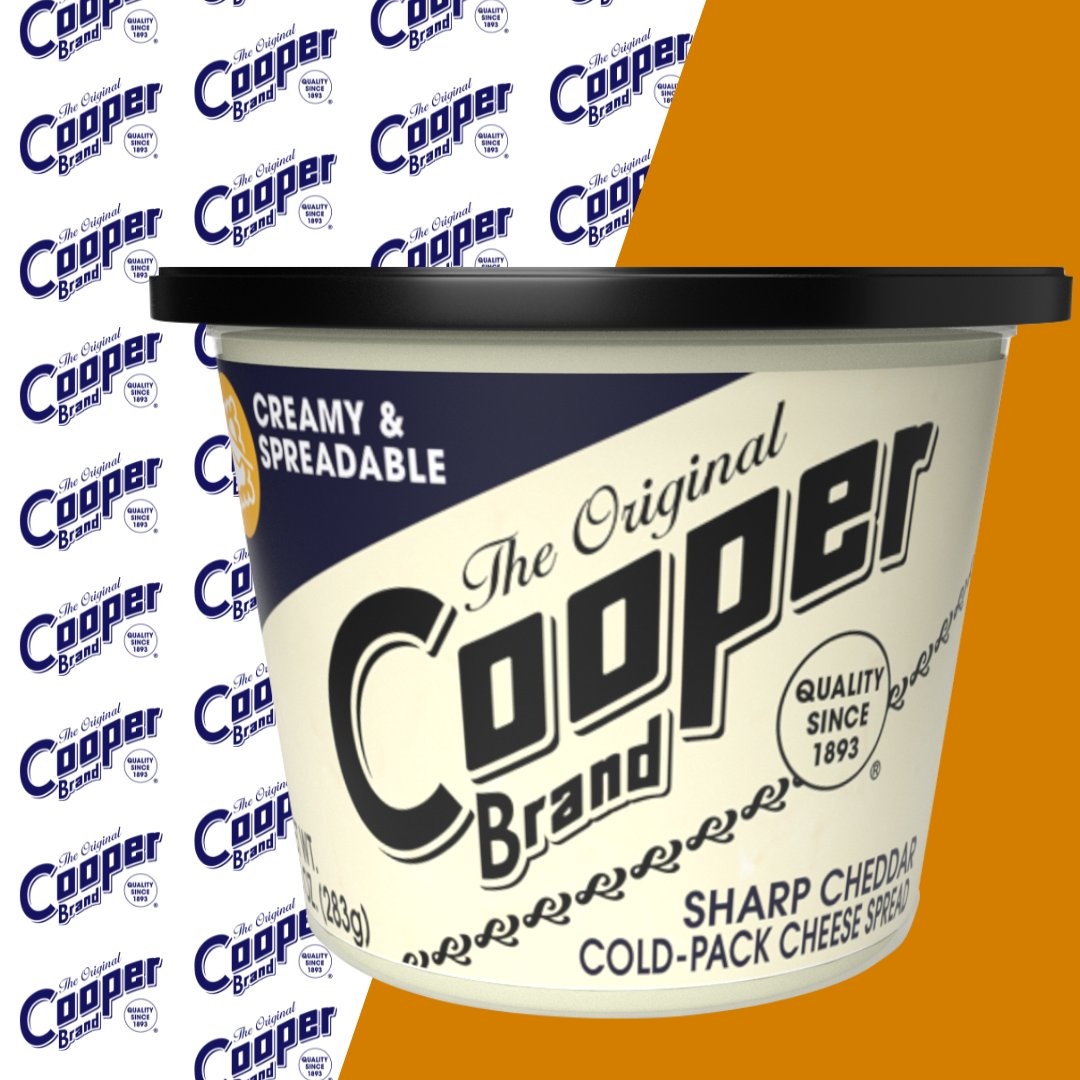 TheCooperCheese's tweet photo. Have you had the chance to try Cooper® NEW creamy &amp; spreadable cold-packs yet? 

Click: https://t.co/eMihKHjSpX to find a store near you and let us know what you think! 

#coopercheese #cookingwithcooper #spreadablecheese #americancheese https://t.co/Gbz4yUXRPb