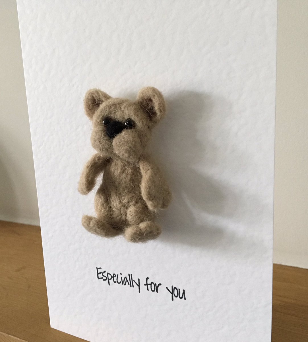 LoobyFelts's tweet photo. Check out this cutie! A great card for any occasion..
It’s bear delicious 
https://t.co/S7GpVv3qRI https://t.co/ZiCdkckgOw