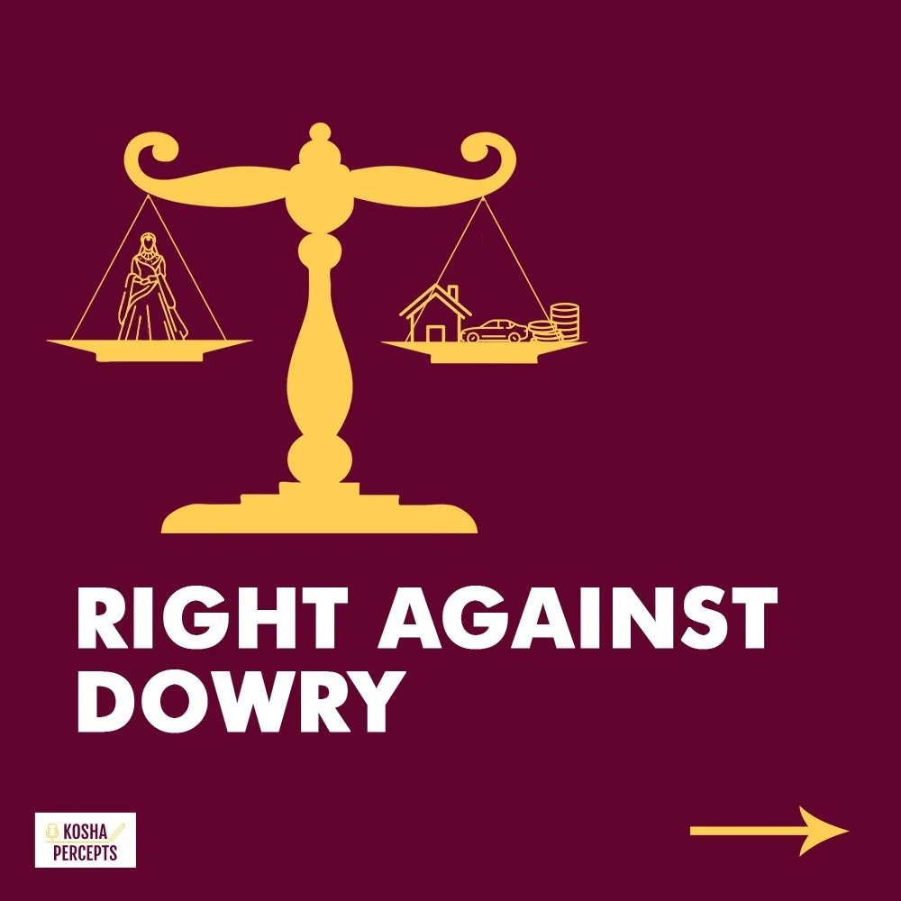KPercepts's tweet photo. #KnowYourRights

In a country where woman is considered as goddess, taking Dowry from their family while marriage portrays them as a commodity.
Stand up against Dowry and spread only love.
#womensdayweek2022
#dowry #dowryfreeindia #dowrysystem #standagainstdowry #dowry_free_india https://t.co/iCuzzDk72r