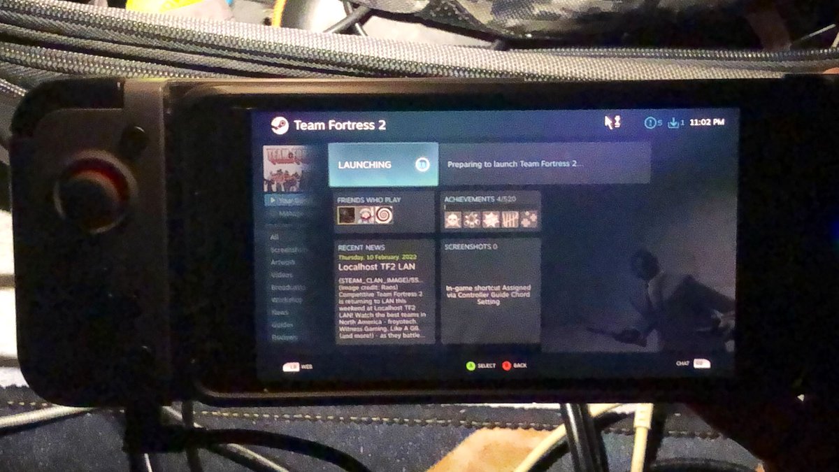 M4R0B3D's tweet photo. cheapo SteamDeck lol (not cheap)
.
controller: gamesir x2 Bluetooth
phone: unnamed
#steamdeckalternatives #steam #SteamDeck #steamlauncher #steamlink #bigpicture https://t.co/echohTuYF3