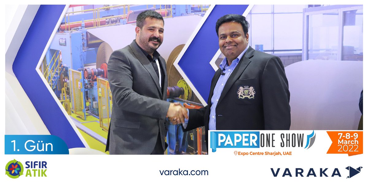 varakakagit's tweet photo. Paper One Show 2022 fuarı başladı. Fuarın ilk gününde sektör temsilcileri ve müşterilerini standımızda ağırladık.
#varaka #varakakağıt #albayrak #albayrakgrubu #paper #paperoneshow https://t.co/67spJp4BMl