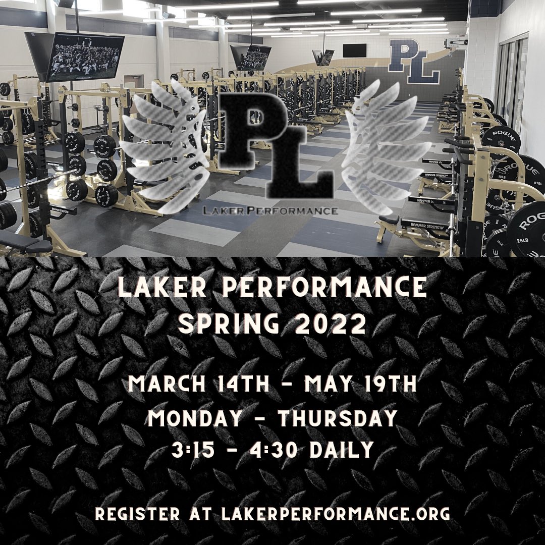PLFBCoachG's tweet photo. Laker Performance - Spring 2022 https://t.co/2gUTxYe9Kd