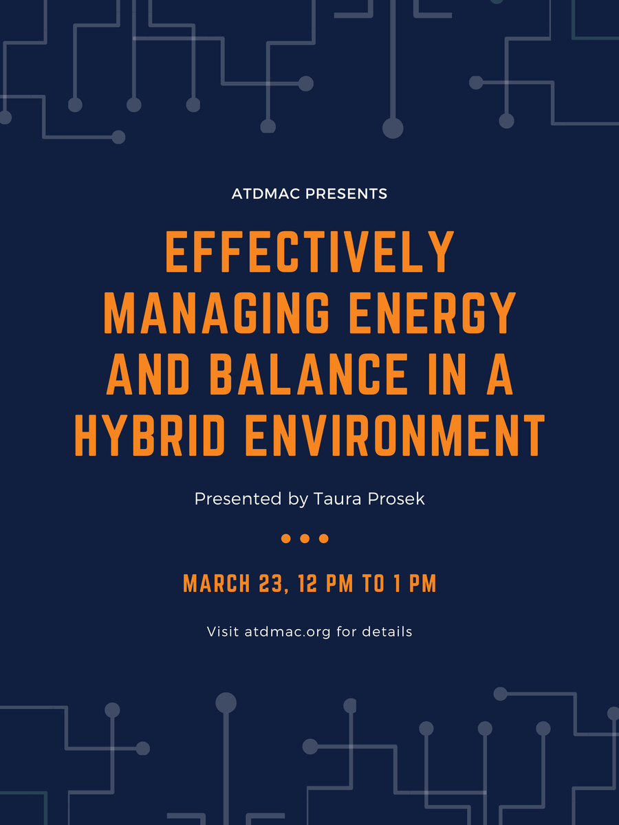 atdmadison's tweet photo. Join us on March 23rd for an engaging session where you will learn the fundamentals to jump-start your journey to better energy management! Register at https://t.co/gbAJCdVFP9 https://t.co/M5aEd7HvsV
