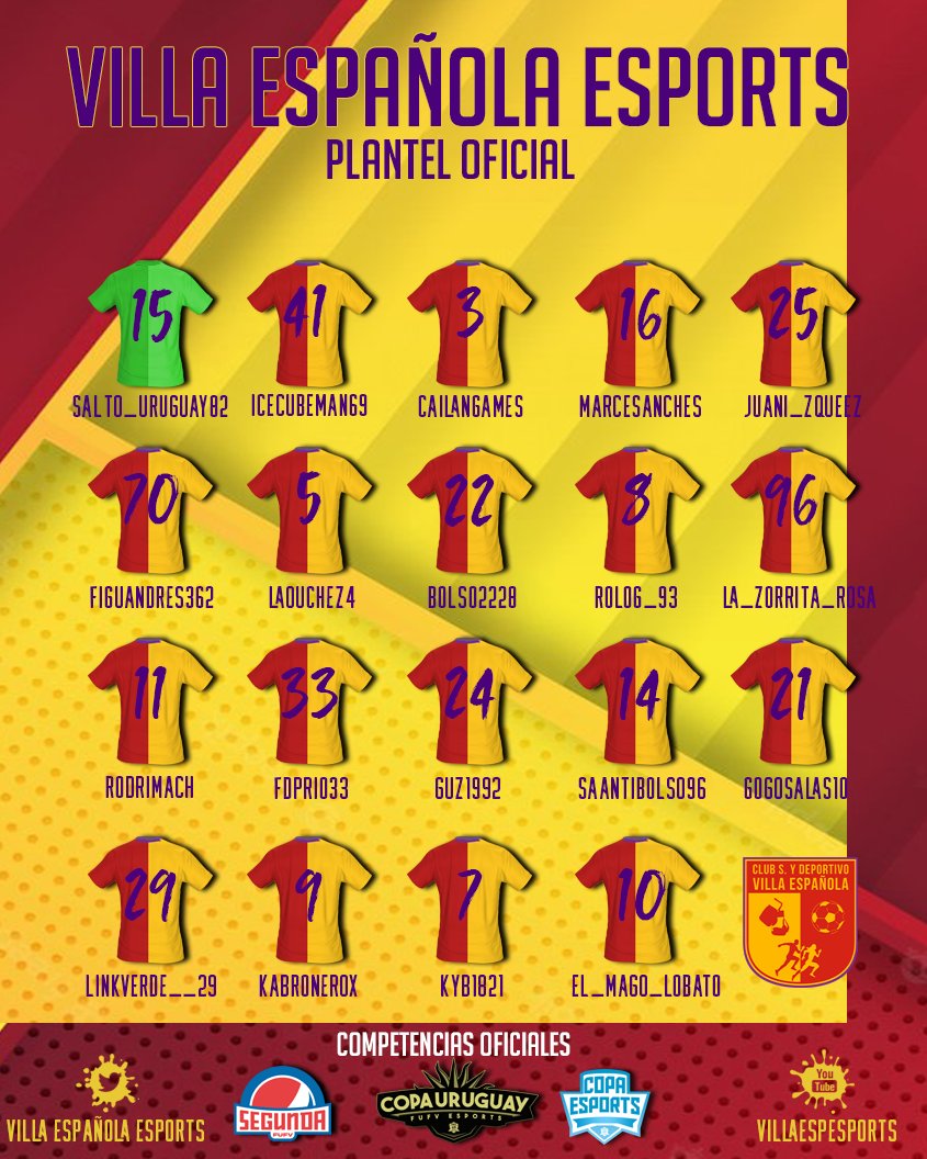 Villa Española eSports tweet media