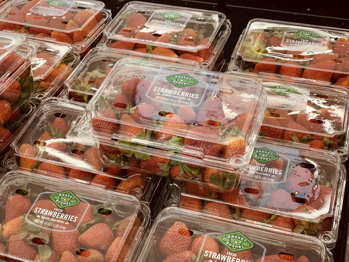 We're here to make Monday a little sweeter! 🍓 Grab 99¢ Basket &amp; Bushel Strawberries (16 oz.) Today ONLY. Limit 2. While supplies last. Shop now: ms.spr.ly/6185wZ7Hz