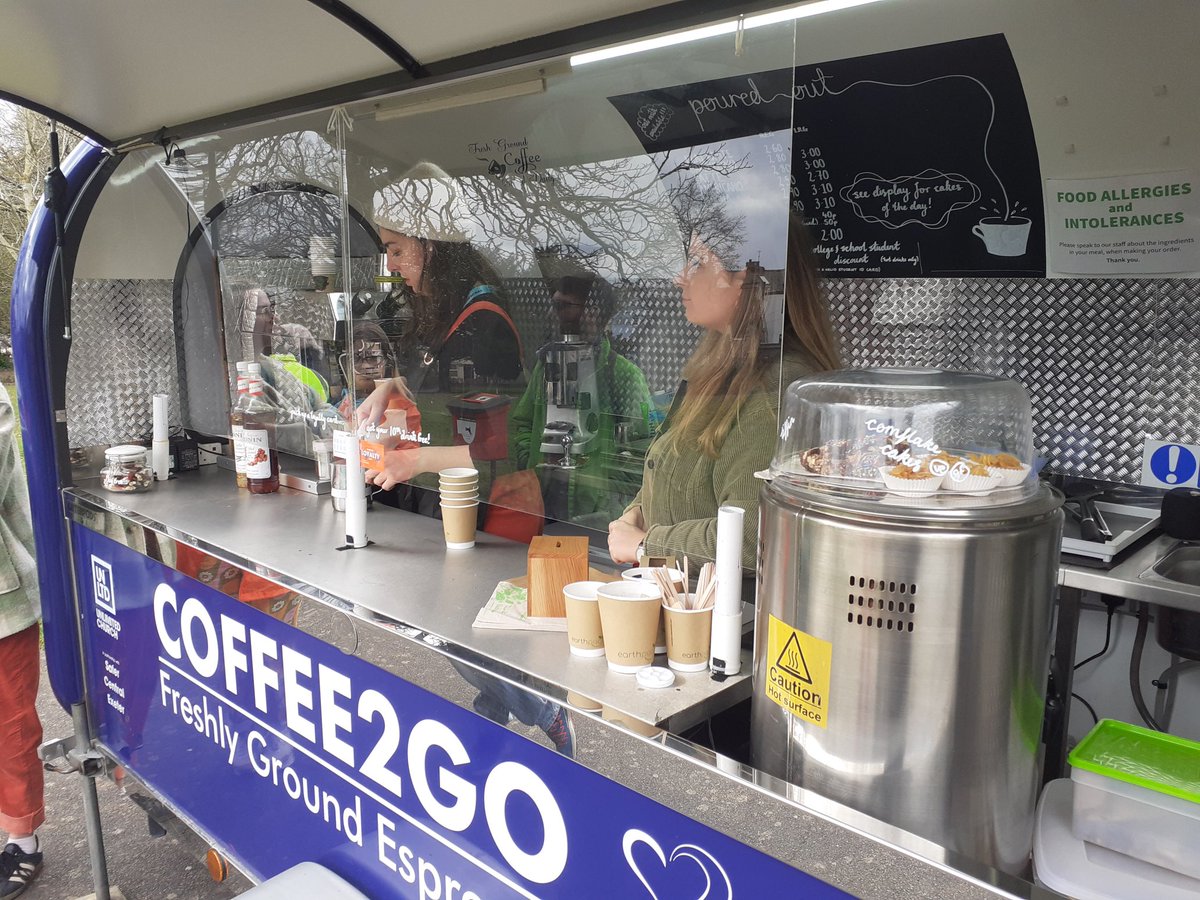andrewbeane's tweet photo. Great to be at the official launch of #PouredOut @unlimitedchurch Coffee Shop on Bury Meadow Park just near @ExeterCollege. Thanks to @Sherlockeee, @ExeterCouncil & the fab team from @unlimitedchurch for making this happen. #coffee, #safespace, #mentalhealth #YoungPeople https://t.co/H3uYseQfq2