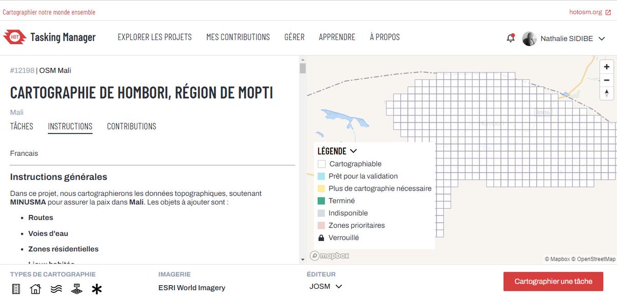 Honorable_Nath's tweet photo. Pour clôturer nos session de formation  à l'endroit des femmes dans le cadre du #WomensDay, nous vous invitons à cartographier avec nous #Hombori  https://t.co/qIDsHMandO demain 8️⃣Mars à partir de 11h GMT. 
#SheMapsAndGIS 
@OSM_Mali @girls_map #WomenEmpowerment #GIS #OSM https://t.co/iWmtjDhizp